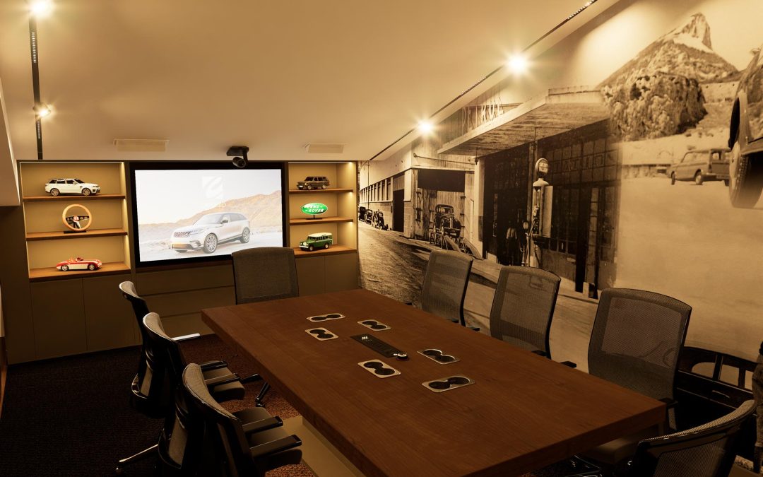 jaguar and land rover diplomatic meeting room