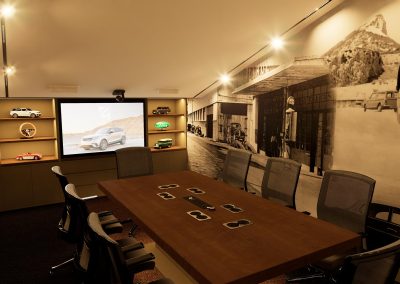 jaguar and land rover diplomatic meeting room